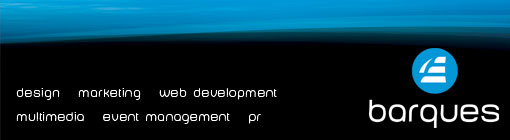 Barques Design - design, marketing, web development, multimedia, event management, pr